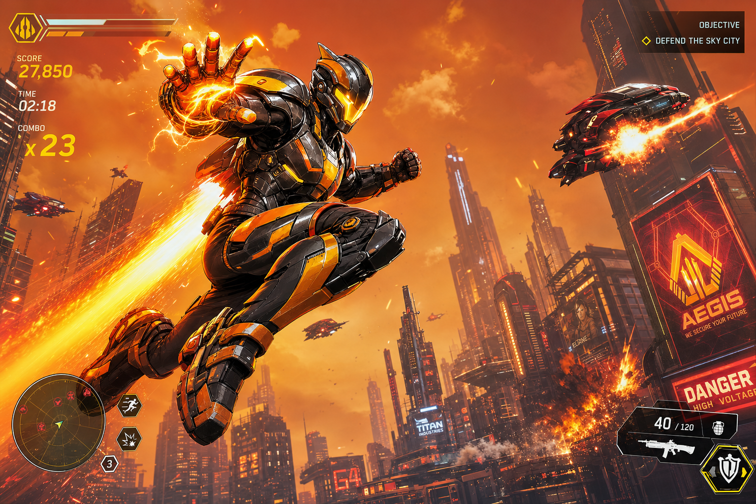 Action game